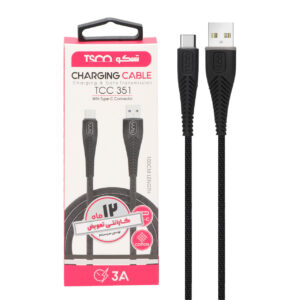 کابل تبدیل USB به microUSB تسکو مدل TCA 351 طول 1 متر